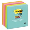 Post-It Pads in Miami Colors, 3 x 3, 90/Pad, PK5 654-5SSMIA